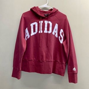Adidas Cropped Hoodie